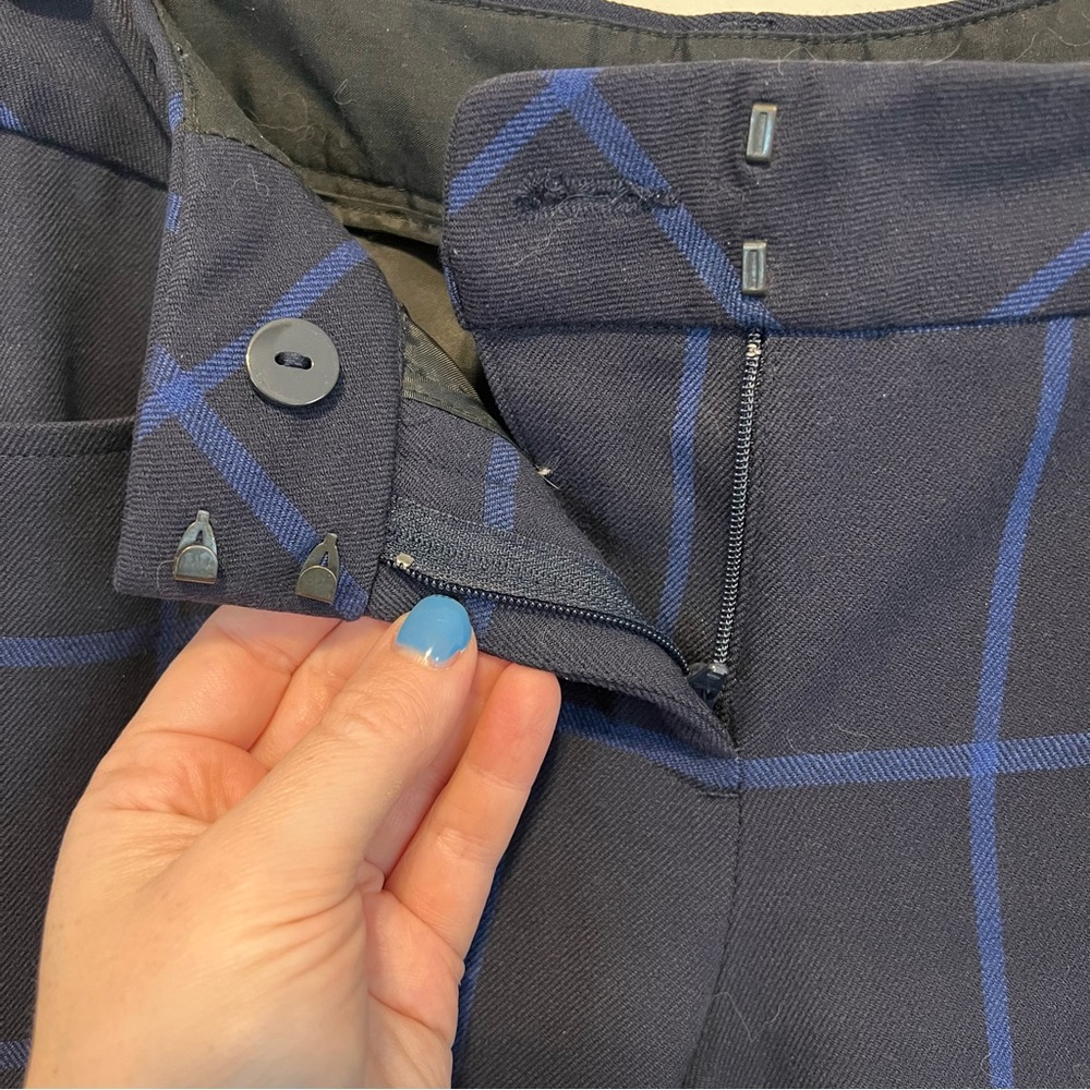 Express Columnist Window Pane Pant - Picture 2 of 6